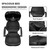Plastic Shampoo Bowl Sink Chair for Spa Beauty Salon (Black)