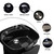Plastic Shampoo Bowl Sink Chair for Spa Beauty Salon (Black)