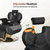 OmySalon All Purpose Hydraulic Barber Chair Recline 360 Degree