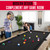 GoSports 8 ft Pool Tables with Wood Finish - Choose Your Style - Modern Billiards Table with 2 Cue Sticks