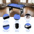 Foldable No Assembly Pool Table with Balls, Cues, Chalk, Rack & Brush, Portable Billiards Game Table for Apartment