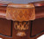 Playcraft Charles River 8' Slate Pool Table w/Leather Drop Pockets - Billiard Table with Solid Hardwood & 3pc Slate System