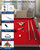 Foldable No Assembly Pool Table with Balls, Cues, Chalk, Rack & Brush, Portable Billiards Game Table for Apartment