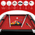 Foldable No Assembly Pool Table with Balls, Cues, Chalk, Rack & Brush, Portable Billiards Game Table for Apartment