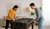 KICK Quad 48" 4-in-1 Multi Game Table, Brown