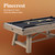 Barrington Billiards Pinecrest 7 Ft Rustic Pool Table with Accessories | Rustic Wood Finish