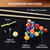 Barrington Billiards Pinecrest 7 Ft Rustic Pool Table with Accessories | Rustic Wood Finish