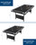 Garvee 7 ft Pool Table, Portable Pool Table, Folding Billiards Table Includes Full Billiard Balls, 2 Cue Sticks, Chalk and Felt Brush for Home Game Room, Family Entertainment