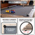7 FT 3 in 1 Multi Game Pool Table with Dining Top Ping Pong Table Combo, Includes Pool Table Accessories and Tennis Paddles