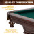 Barrington Billiards Premium 8.3 Ft Tournament Pool Table with Accessories