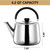 Tea Kettle Stovetop Whistling Teapot Stainless Steel Tea Pots for All Stovetop