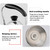 Stovetop Whistling Tea Kettle with Anti-Scalding Handle and Safety Lid