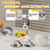 Cast Iron Manual Juicer - Stainless Steel Lemon Squeezer