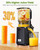 Cold Press Juicer Machines, 130mm Diameter and 1.8L Capacity Juicers