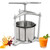 Manual Fruit Press Juicer, 6L Stainless Steel