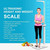 Scale,Smart Office Scale,All-in-One LCD Display