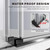 W x 76" H Frameless Corner Sliding Shower Door