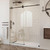 Shower Door in Oil Rubbed Bronze, SHDR-61727620-06