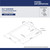 DreamLine Infinity-Z 30 in. D x 60 in. W x 76 3/4 in. H Clear Sliding Shower Door