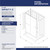 W x 76 3/4 in. H Clear Sliding Shower Door in Brushed