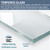 Corner Sliding Shower Enclosure 34" D x 56-60" W x 72" H, Frameless