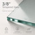 Door, Double Sliding Glass Shower Door with 3/8" (10mm) SGCC Clear
