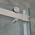 Deep Sliding Frameless Shower Enclosure with Clear Glass