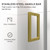 H L-Shaped Frameless Swing Corner Shower Door