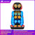 LEK918R Electric Vibration Heating Body Massage Chair For Neck Back Massage with Roller Massage Mat