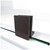 Frameless Hinged Shower Enclosure in Chrome, SHEN