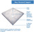 DreamLine French Corner 36 in. D x 36 in. W x 74 3/4 in. H Sliding