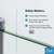 Pemberly Row Soft-Close Sliding Shower Door, 48" x 78.75", Oil-