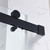 Pemberly Row Matte Black Shower Kit, 32 x 48 x 81 in, Frameless Barn