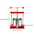 Manual Juice Press Stainless Steel Juicer Extractor Strainer