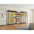 Freestanding Clothes Racks with Adjustable Shelves and Hanger Rods from 5'10" to 8'8", Large Modular Closet Systems 1360LBS