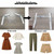 Portable Clothes Garment Rack, Jacket Coat Stand Hanger(8pcs