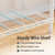 VIPEK X3 Plus Large Expandable Closet Rack Wardrobe Closet Organizer White