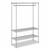 Zedfire 18" x 48" x 74" NSF Chrome Clothes Rack, Heavy Duty Garment Shelf Organizer for Clothes and Shoes