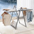 Heating Clothes Drying Rack Foldable Shoes Socks Space Gray