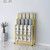 Curtain Sample Display Stand, Multi-layer Scarf Fabrics Storage Rack With Wheels For Retail Store Boutiques Shopping Mall