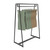 Freestanding Ballet Bar Garment Rack - 48" W | Professional-grade garment rack, chrome or powder-coated finish