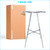 SSWBasics Chrome Round Clothing Rack (36" Diameter, 48"-72"H, 3" Increments) - With Push Button Adjustable Legs
