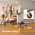 Commercial Garment Rack Height Adjustable Coat Rack Heavy Duty Clothes Rack for Bedroom, Laundry, Balcony 71" H, 3 Pack