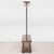 Industrial Pipe Clothing Rack with Wood Shelving by William Robert's Vintage