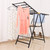 Clothes Drying Rack,2-Level Folding Clothes Drying Rack, Freestanding Large Indoor/Outdoor Laundry Hanger with Sock Clips