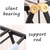 Clothes Drying Rack,2-Level Folding Clothes Drying Rack, Freestanding Large Indoor/Outdoor Laundry Hanger with Sock Clips