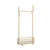 Floor-Standing Coat Rack Floor Coat Rack Bedroom Hanging Clothes Rack with Wheels