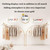 Modern Industrial Wall Racks for Clothes, Clothes Rail, Display Rack, Shelf,2pcs -L 450cm