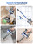 Dzaki Cordless Stick Vacuum Cleaner, 650W 55KPa Brushless Motor, 60-Min Runtime, Detachable Battery, Anti-Tangle