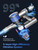 Dzaki Cordless Stick Vacuum Cleaner, 650W 55KPa Brushless Motor, 60-Min Runtime, Detachable Battery, Anti-Tangle